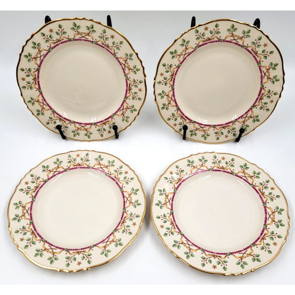 Syracuse Pendleton Federal Shape Bread & Butter Plates 6 3/8" 1949-1966 Set of 4 - Picture 1 of 6